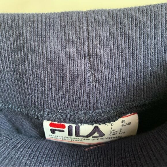 Fila Blue Jogger Sweatpants Size Large - Picture 3 of 3
